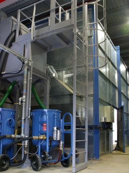 Blast room airflex recovery floor