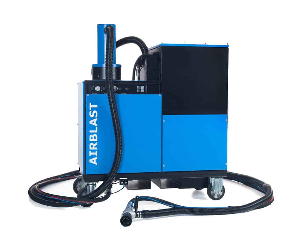 Airblast Vacuum Blasting